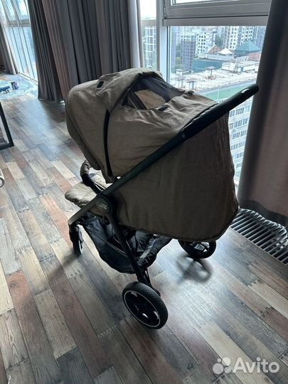 Britax romer b agile бежевого цвета