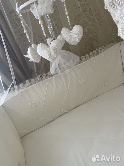 Бортики в детскую кроватку