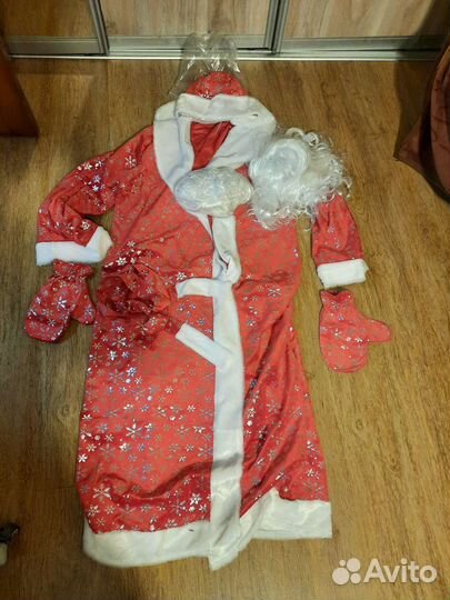 Костюм Деда мороза, рост 182 новый