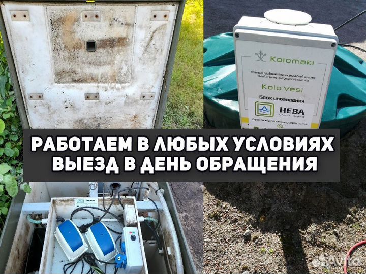 Обслуживание Септиков монтаж ремонт