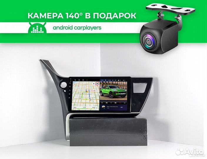 Магнитола CC3L Toyota Corolla 2016-2019