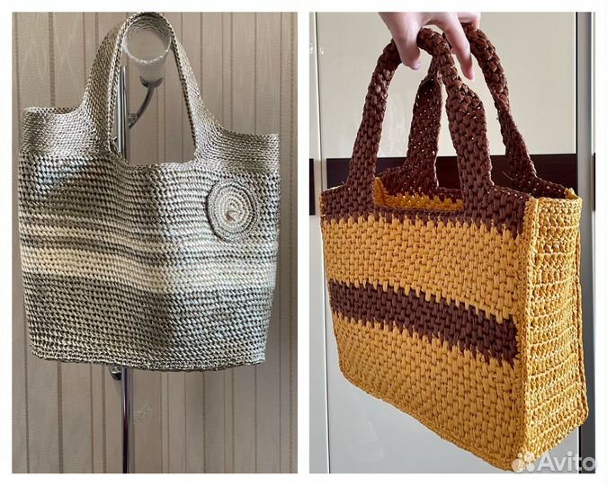 Рюкзак Сумки пляжные панама шоппер авоська
