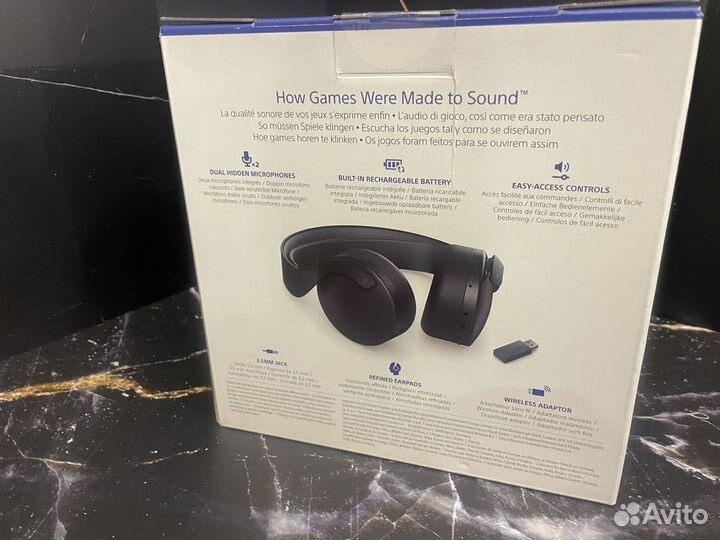 Наушники Sony Pulse 3D