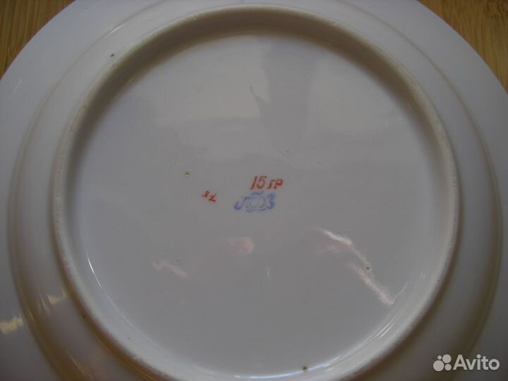 Суповые тарелки лфз 60-е годы