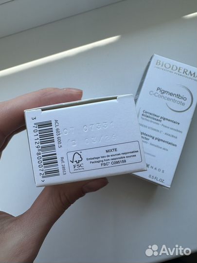 Сыворотка и крем bioderma осветляющие