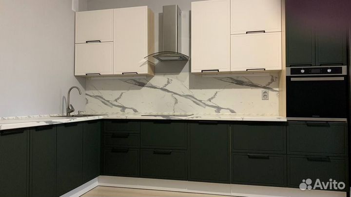 Кухня модульная под заказ Квадро 2 150мм*3 400 мм