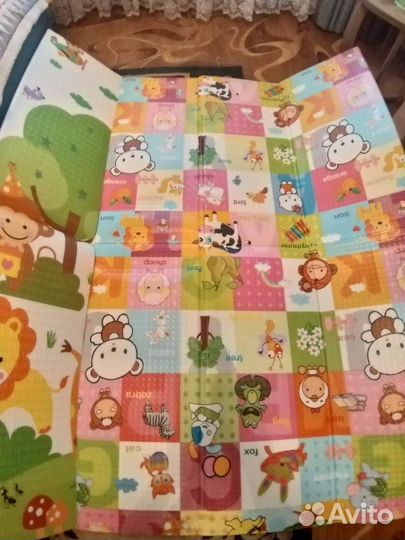 Детский коврик для ползания 180 200