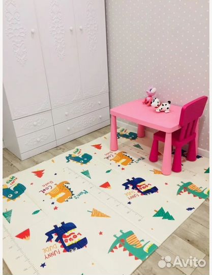 Складной детский коврик