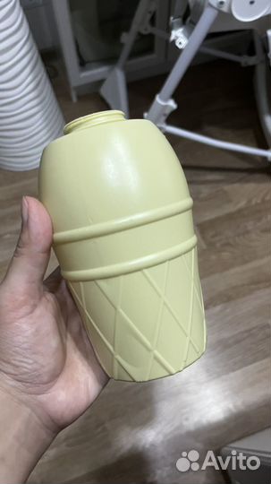 Стакан с трубочкой