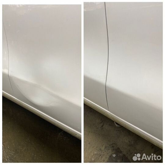 Удаление вмятин без покраски PDR