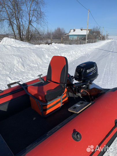 Лодка пвх RiverBoats RB370(нднд) +Suzuki 9.9 DT AS