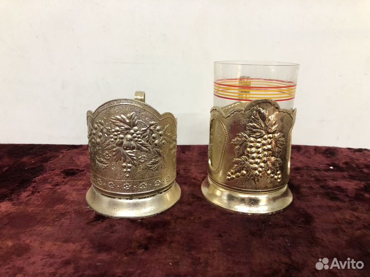 Подстаканники СССР Алюминий