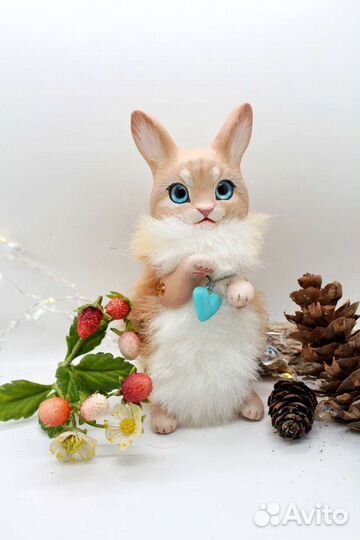 Заяц кролик игрушка коллекционная Ooak в наличии