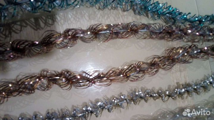 Новогодняя мишура СССР