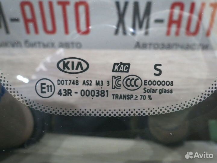 Форточка задняя левая Kia Optima 4