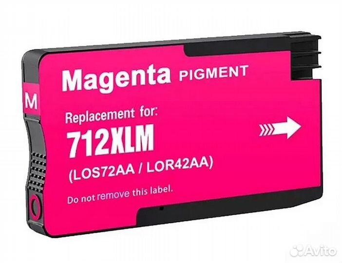 Струйный № 712XL 3ED68A картрид