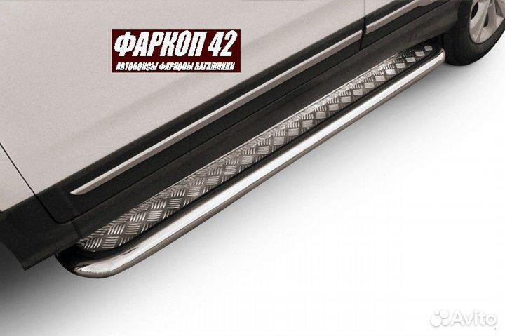 Защита порогов Chery tiggo 5