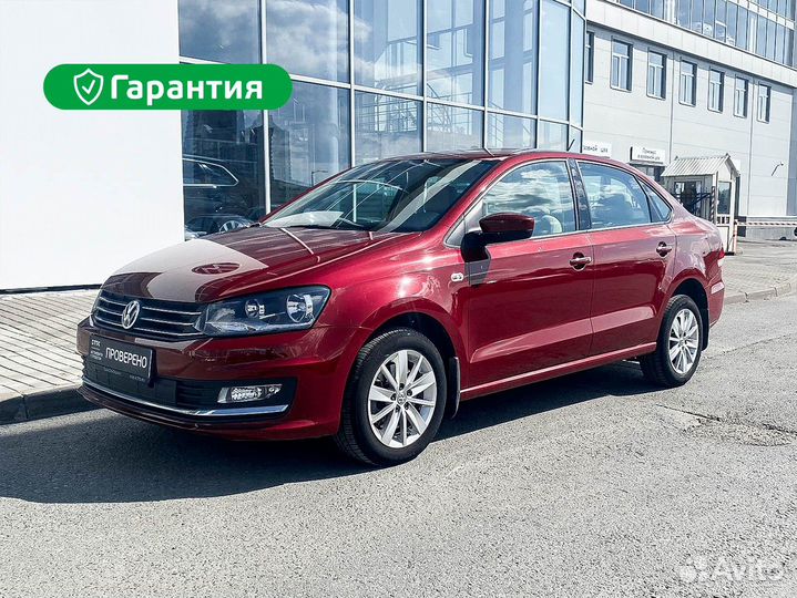 Volkswagen Polo 1.6 AT, 2017, 31 647 км