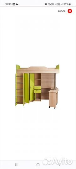 Кровать-чердак 