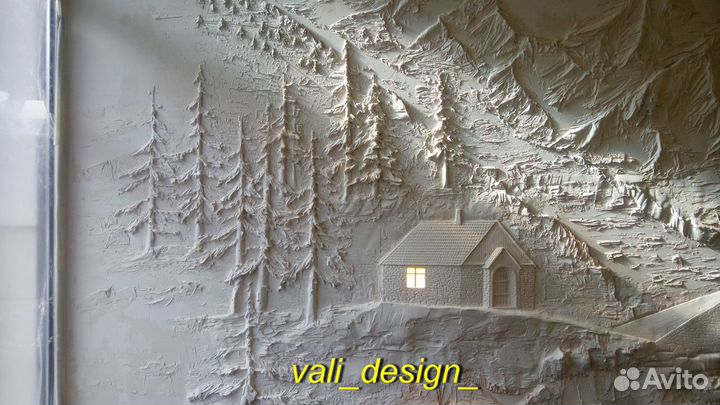 Барельеф,горельеф,декоративная штукатурка