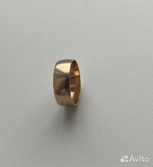 Золотое обручальное кольцо 583 пробы СССР