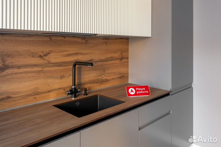 Кухонный гарнитур прямой