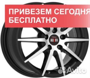 Диски alcasta M53 bkf 6.5x16 5x108 ET 50 Dia 63.3