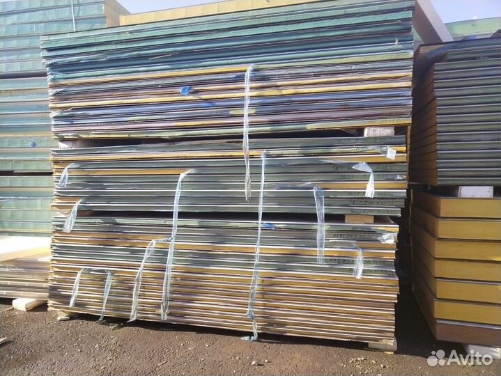 Сэндвич панели бу в наличии на складе