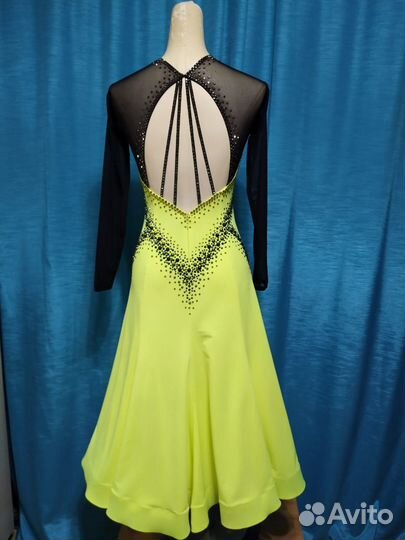 Платье бальные танцы, стандарт, Ю-1