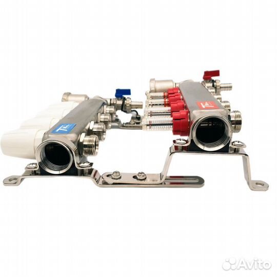 Коллекторная группа в сборе без кранов 12 выходов