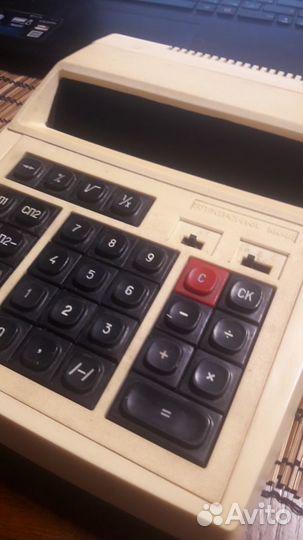 Калькулятор Электроника мк-44. СССР, 1992г