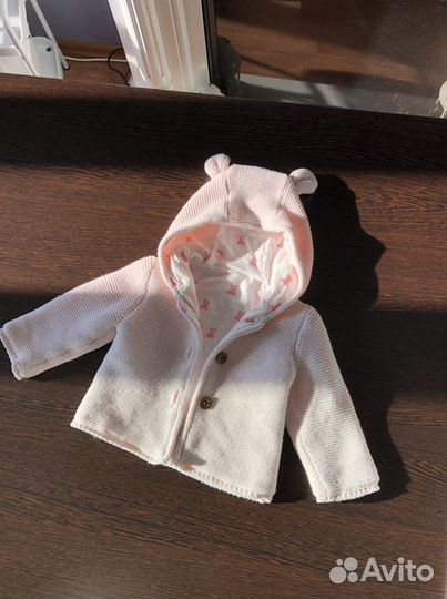 Кофта для новорождённой девочки