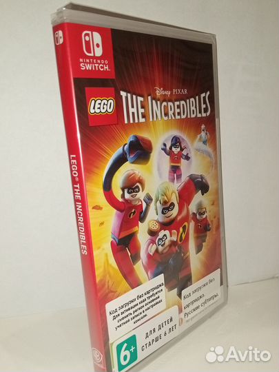 Игра lego Суперсемейка (Nintendo Switch)