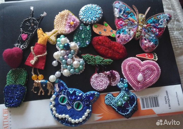 Бижутерия пакетом (больше 100 штук)