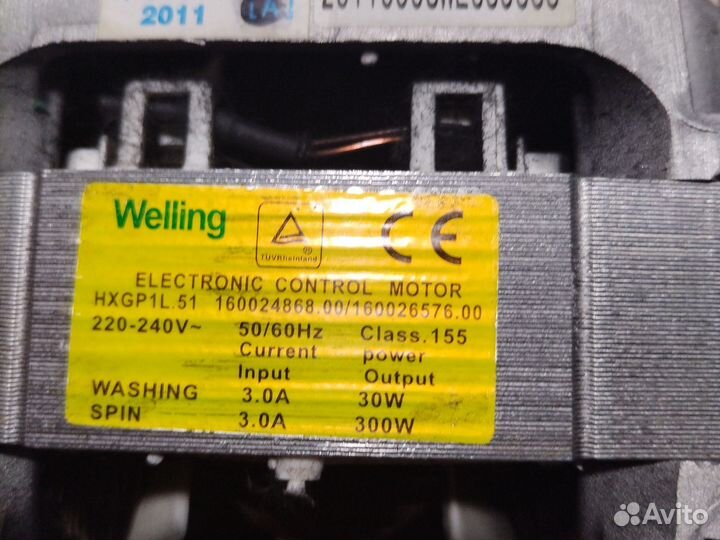 Двигатель стиральной машины indesit iwsb 5085