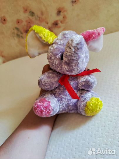 Разноцветный слоник игрушка