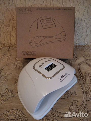 Лампа для гелевого маникюра, наращивания ногтей, н