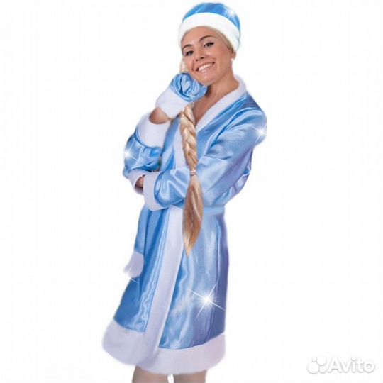 Костюм снегурочки взрослый