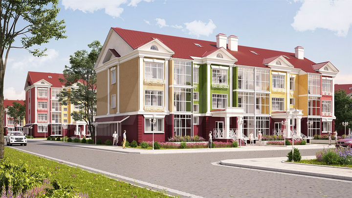 3-к. квартира, 84,6 м², 3/3 эт.