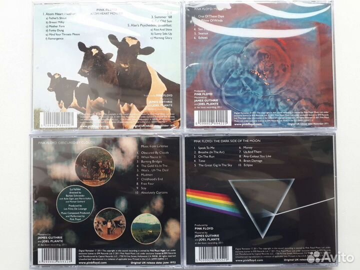 CD диски Pink Floyd