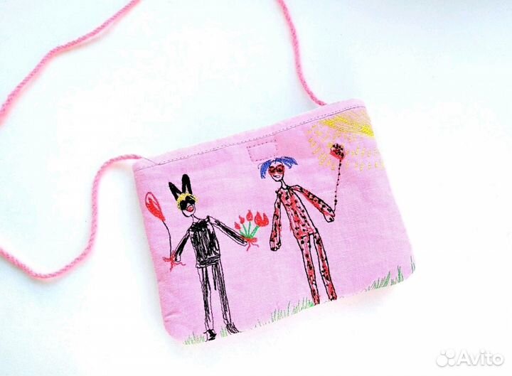 Разработка дизайна машинной вышивки по рисунку реб