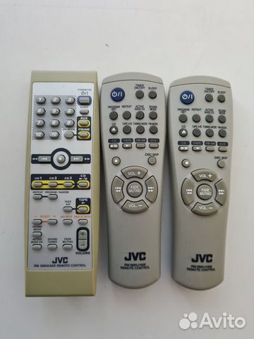 Пульты музыкального центра JVC