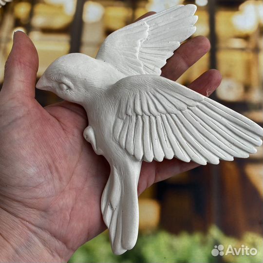 Птицы на стену, декор.Направление полета:налево