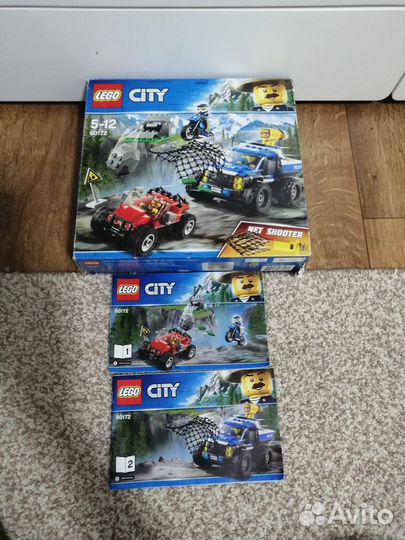 Lego City 60172 Погоня по грунтовой дороге