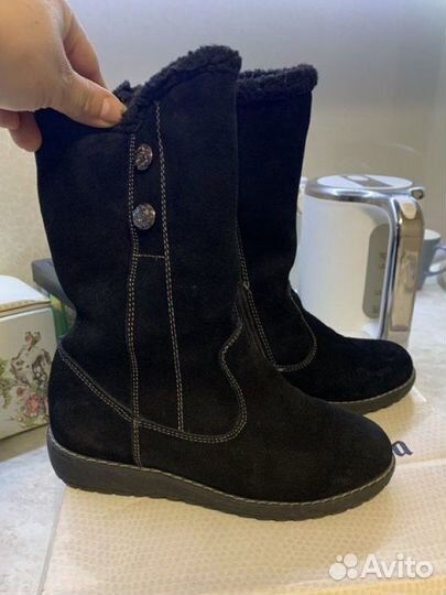 Сапоги зимние натуральная кожа