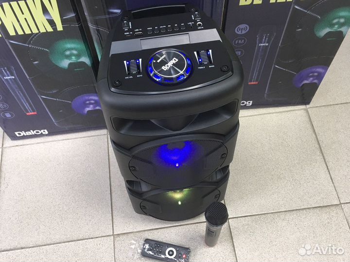 Портативная колонка bluetooth 30W Dialog-20