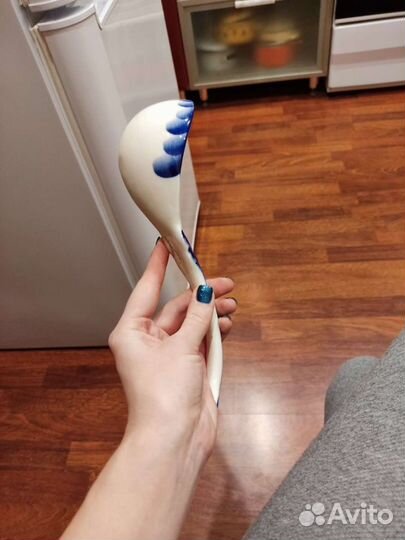 Ложка декоративная Гжель