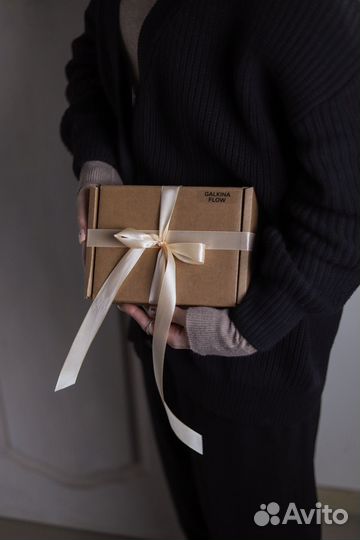 Подарочный рабор с лавандовым чаем и фрипсами