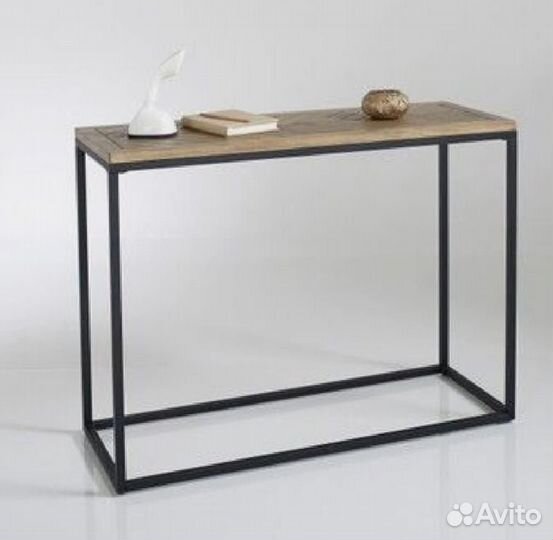 Консоль, туалетный столик на метал.каркасе