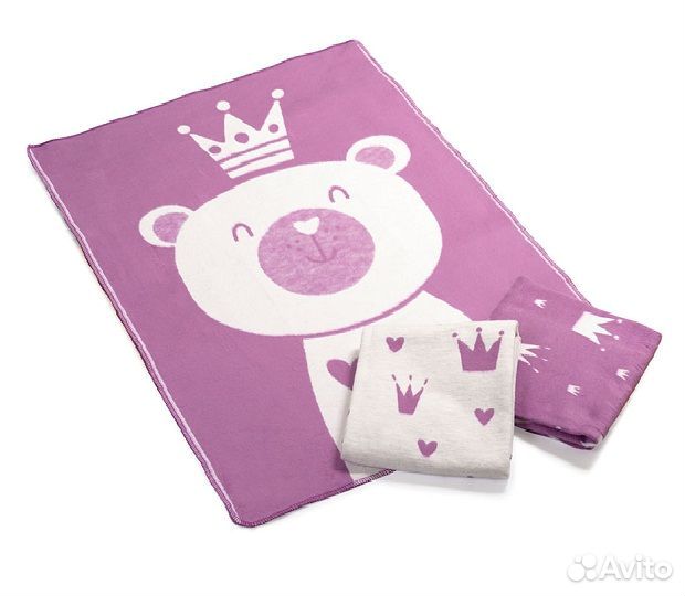 Одеяло детское байковое 140*100